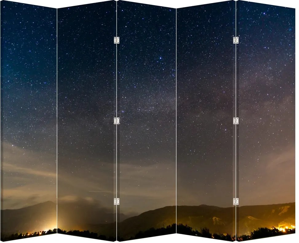 Parawan - Nocne niebo (210x170 cm)