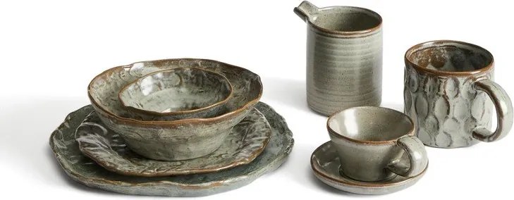 Szary ceramiczny talerz deserowy ø 21 cm Alenia – Kave Home