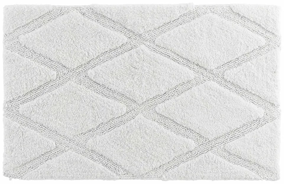 Biały dywanik łazienkowy 50x80 cm Thais – douceur d'intérieur