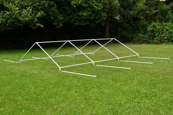 Uniwersalny namiot imprezowy 6×4 m, PE 180 g/m²