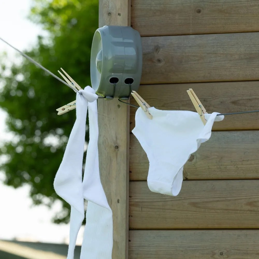 Szara ścienna suszarka na pranie 30 m – Addis