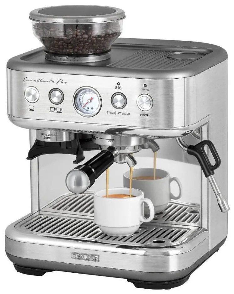 Sencor - Ekspres kolbowy do espresso 1770W/230V