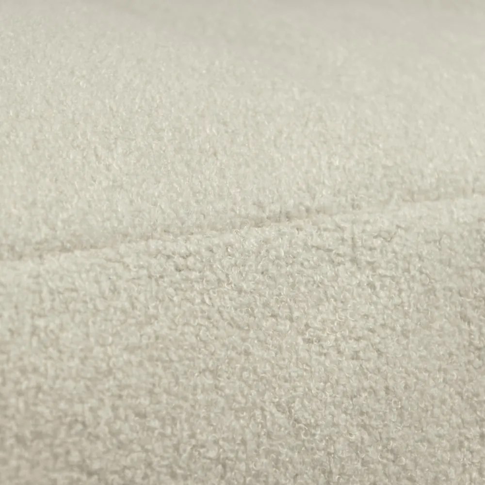Jasnoszary worek do siedzenia z materiału bouclé Sofa Tube 190 – SLOWDOWN
