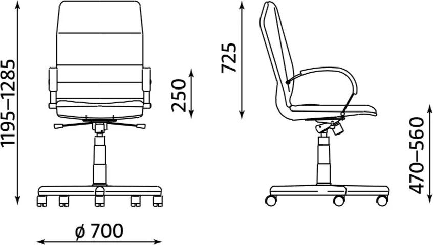 Fotel gabinetowy Linea