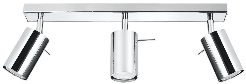 Listwa oświetleniowa 3 punktowa RING 3 chrom SOLLUX LIGHTING