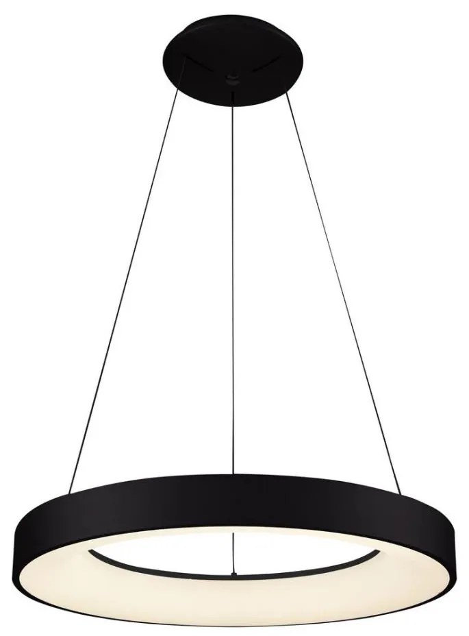 Azzardo AZ4999 - LED lampa wisząca SANTANA LED/30W/230V czarna