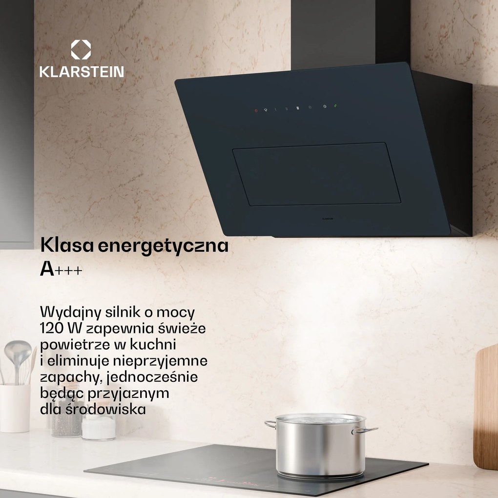 Klarstein SleekAir okap kuchenny 60 cm