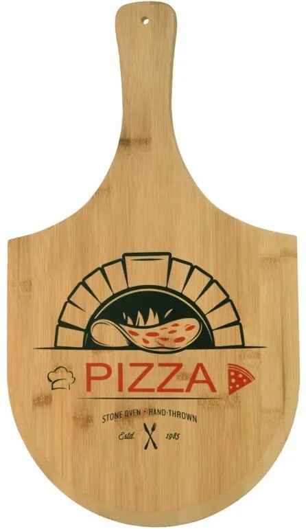 Excellent Houseware Bambusowa deska do pizzy 53,5 x 30,5 cm