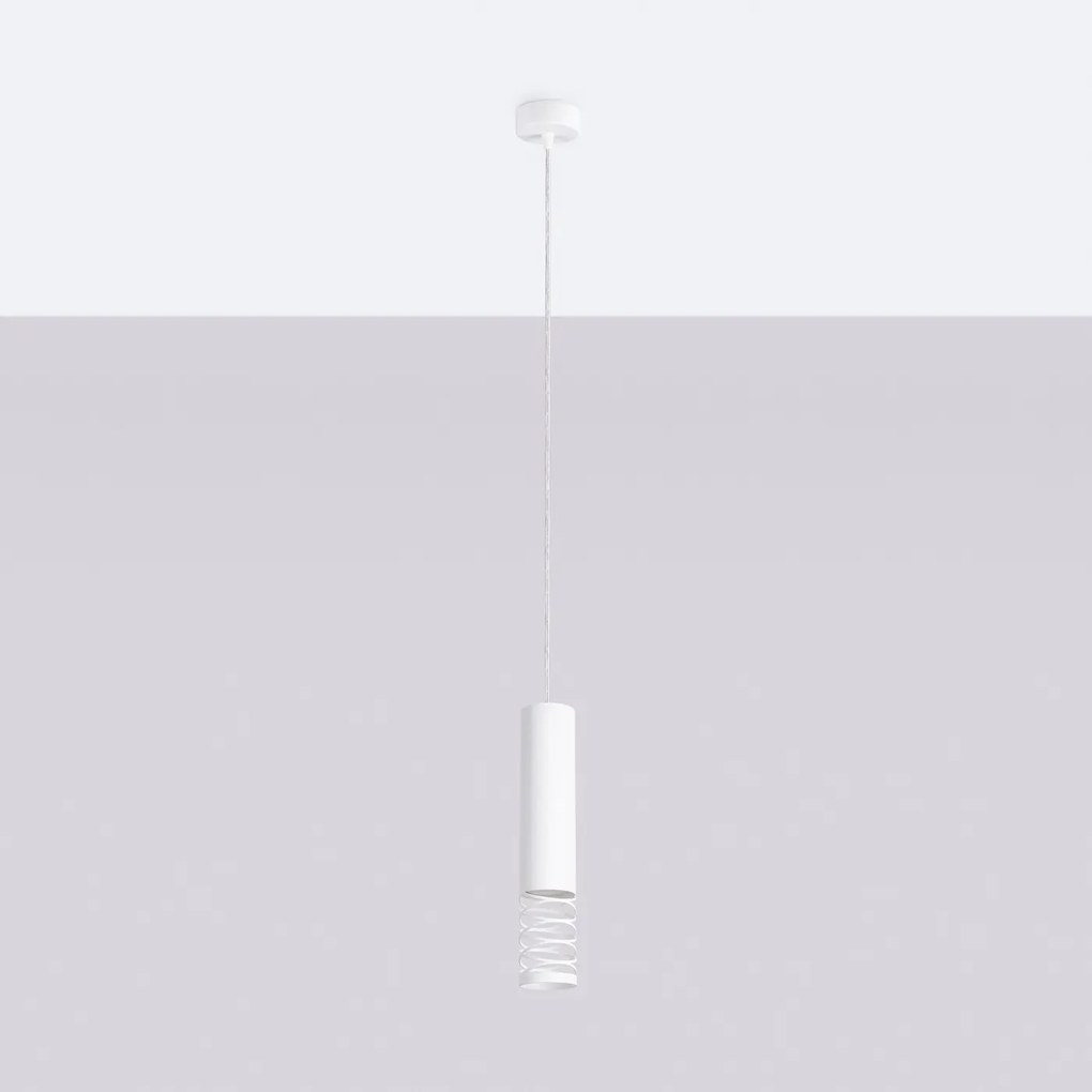 Lampa wisząca LAMI 1 biała SOLLUX LIGHTING