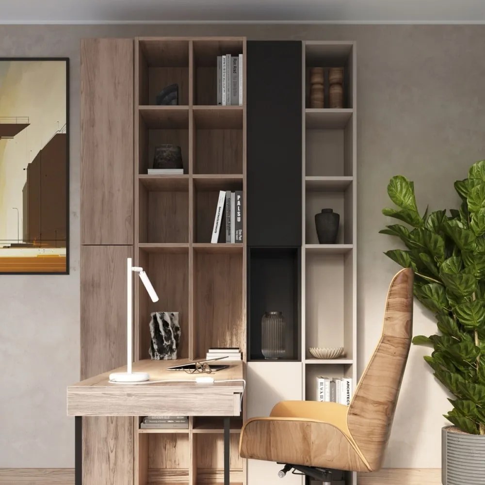 Biała lampa stołowa (wysokość 43 cm) Fideus – Sollux