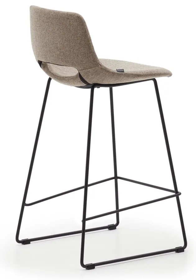 Jasnobrązowy hoker (wysokość siedziska 65 cm) Zahara – Kave Home