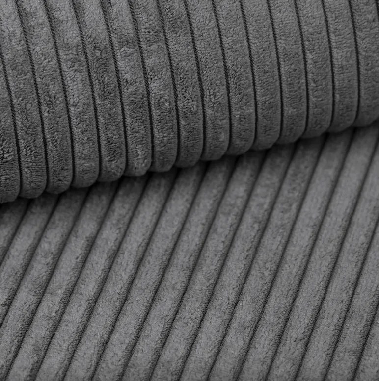 Narożnik POSO XL wolnostojący układ U z funkcją spania w tkaninie Poso 60 DomoHome