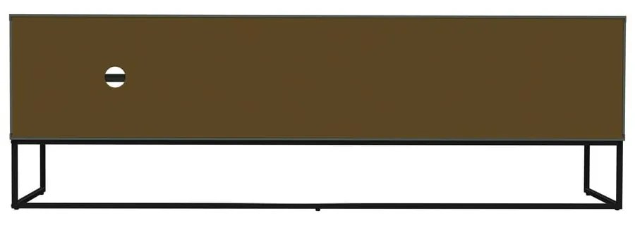 Szarozielona szafka pod TV 176x57 cm Lipp – Tenzo