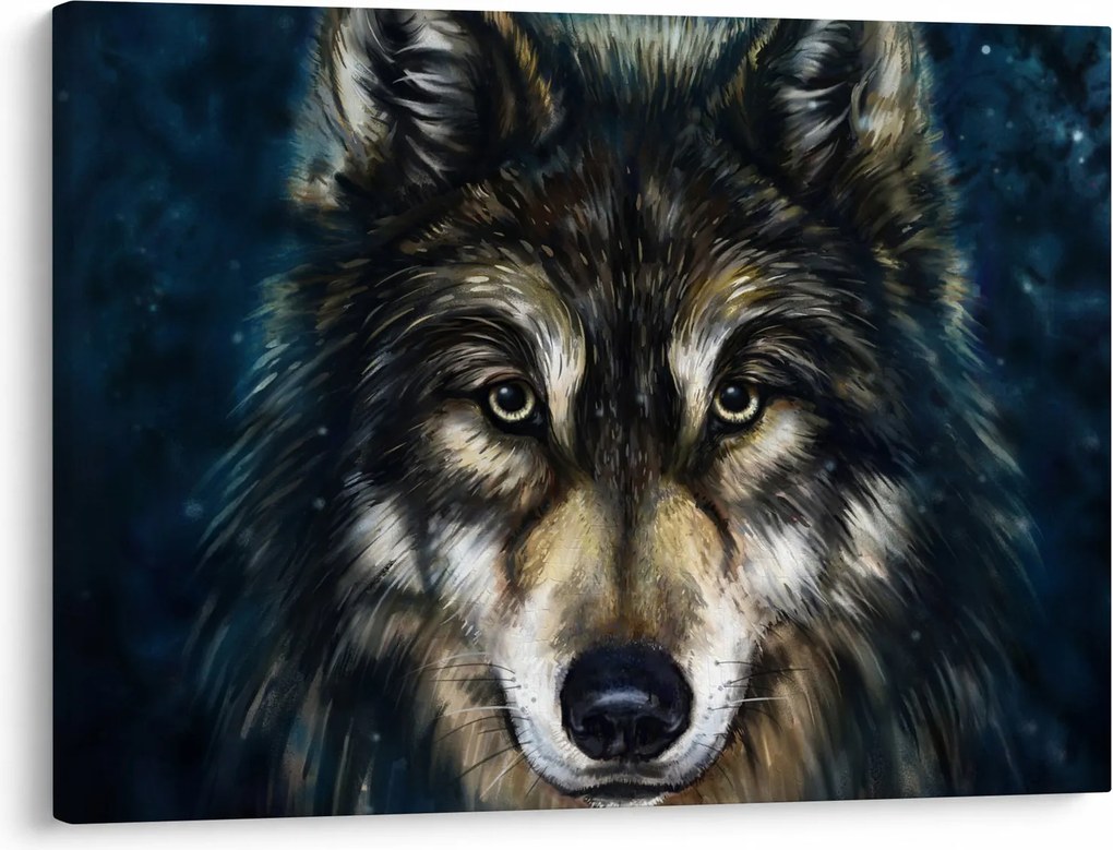 Obraz - Wilk (70x50 cm)
