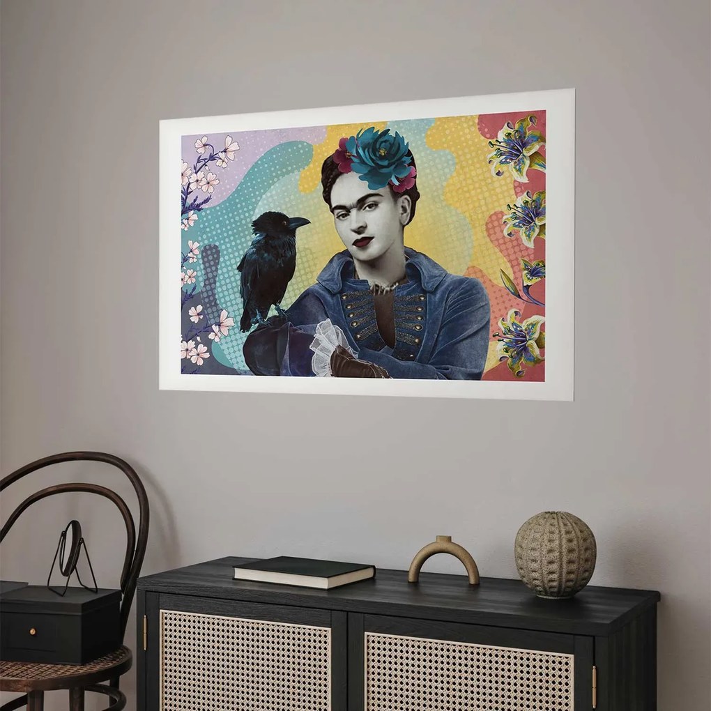 Plakat Totemiczna Frida 42x29,7 cm bez ramy z marginesem ARTGEIST B