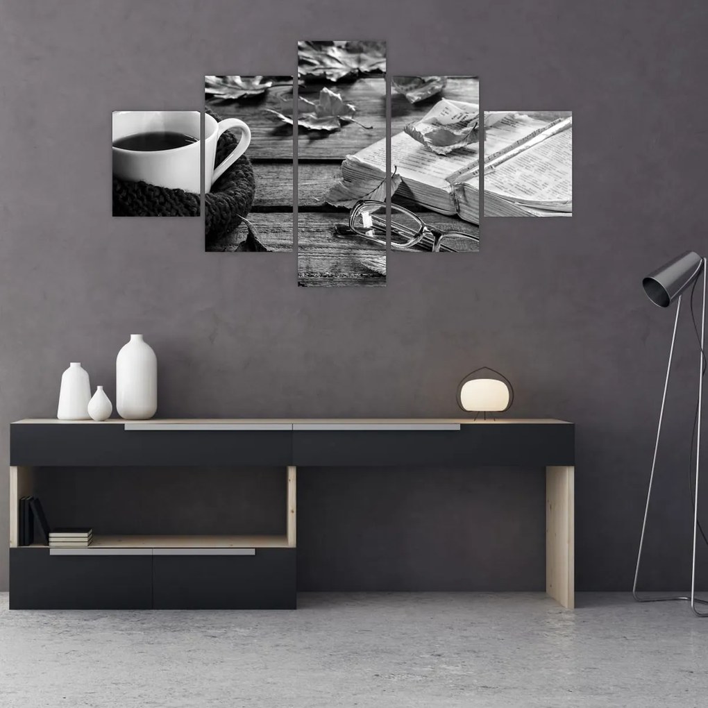 Obraz - Spokojny jesienny dzień (125x70 cm)