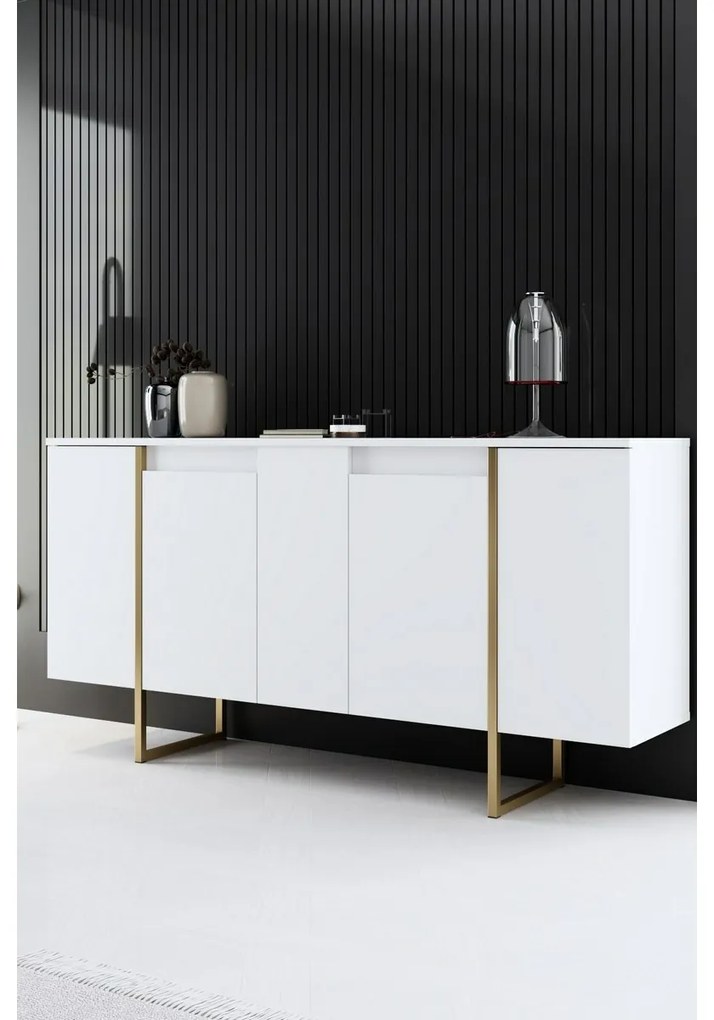 Szafka Luxe White and Gold