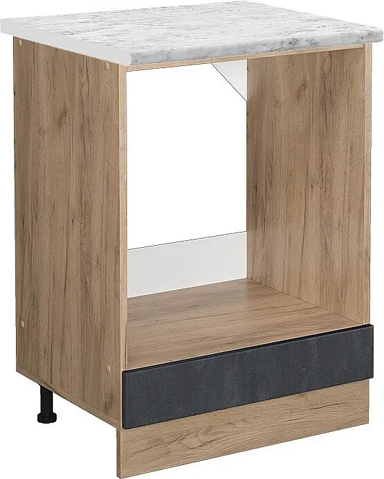 Szafka kuchenna czarny beton 60x60x81.6 r-line