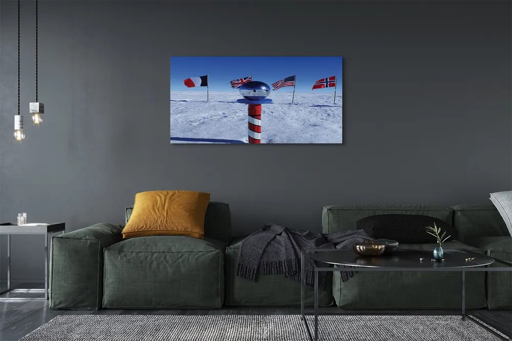 Fotoobraz na płótnie Brazylijska Flaga