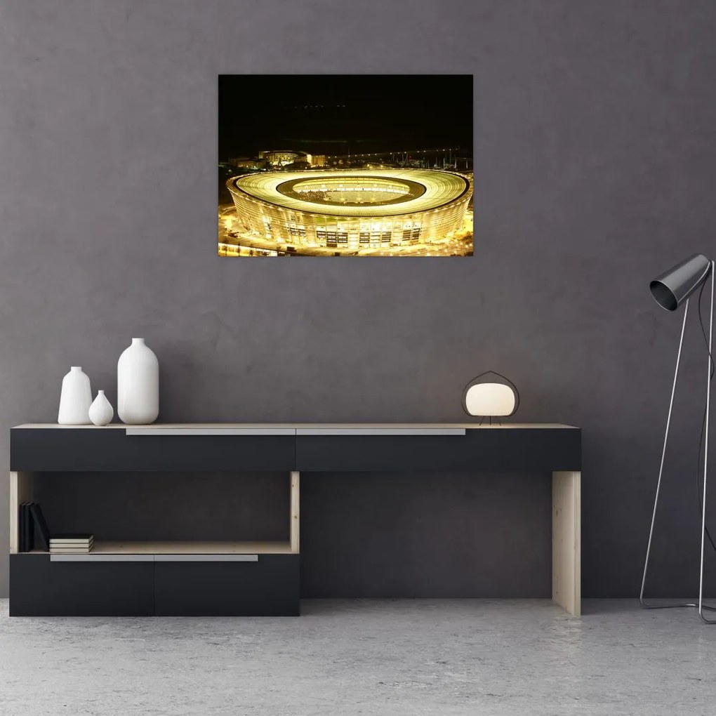 Obraz - stadion piłkarski (70x50 cm)