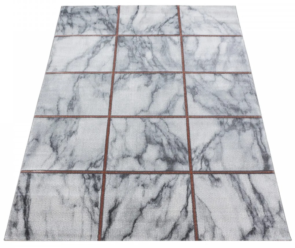 Dywan ekskluzywny Naxos marmur szaro-brązowy 200 cm x 290 cm