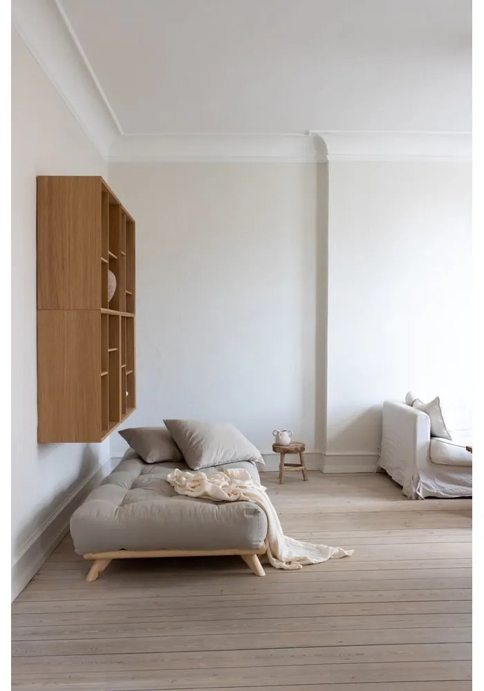 Sofa z beżowym obiciem Karup Design Senza Natural/Beige