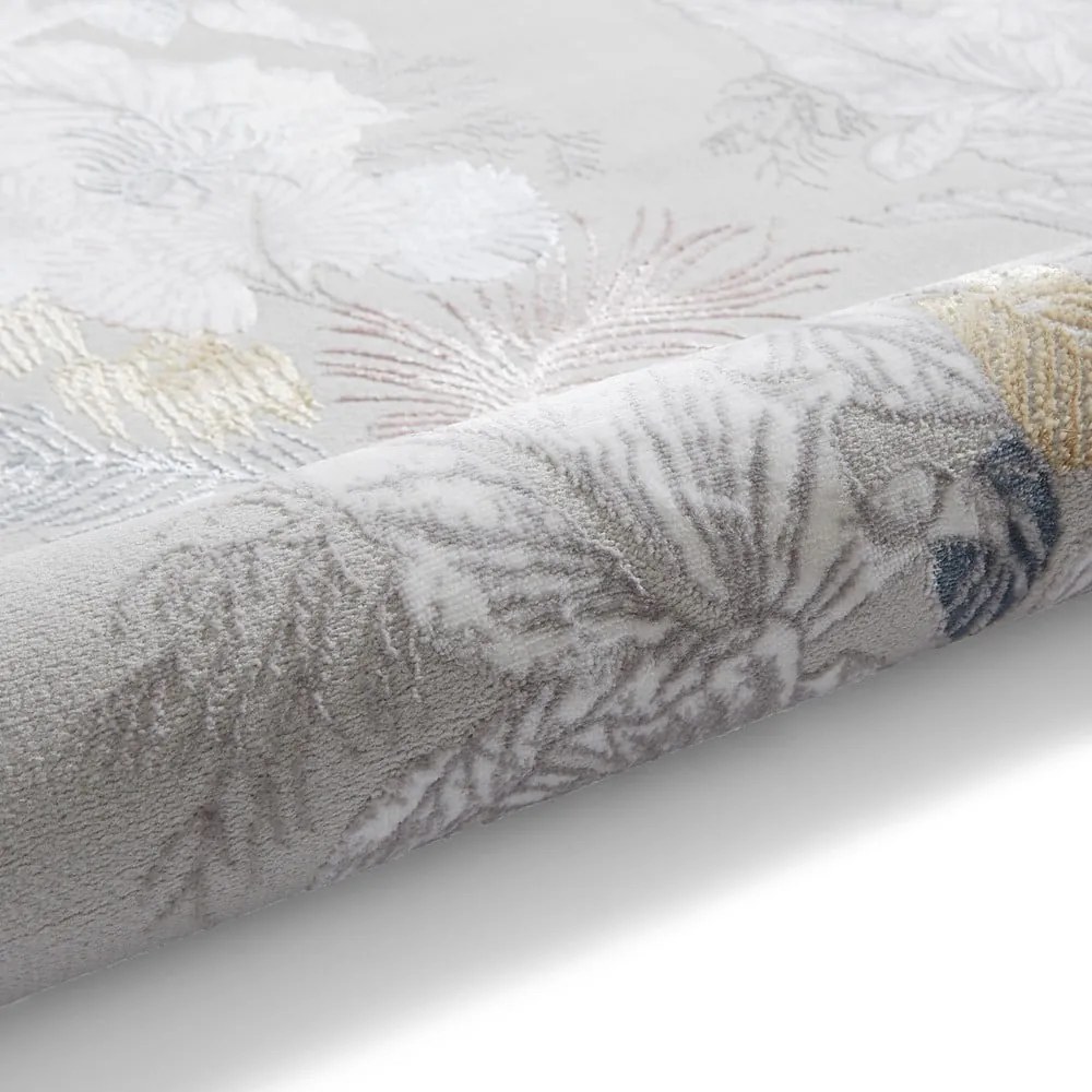 Szarobeżowy dywan 200x290 cm Tropicana Pearl – Think Rugs