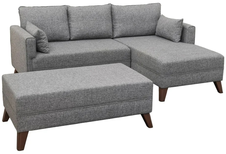 Narożna sofa rozkładana Bella Corner Right 2 Grey
