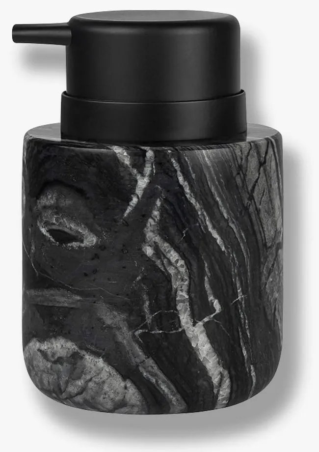 Czarny marmurowy dozownik do mydła 0.2 l Marble – Mette Ditmer Denmark