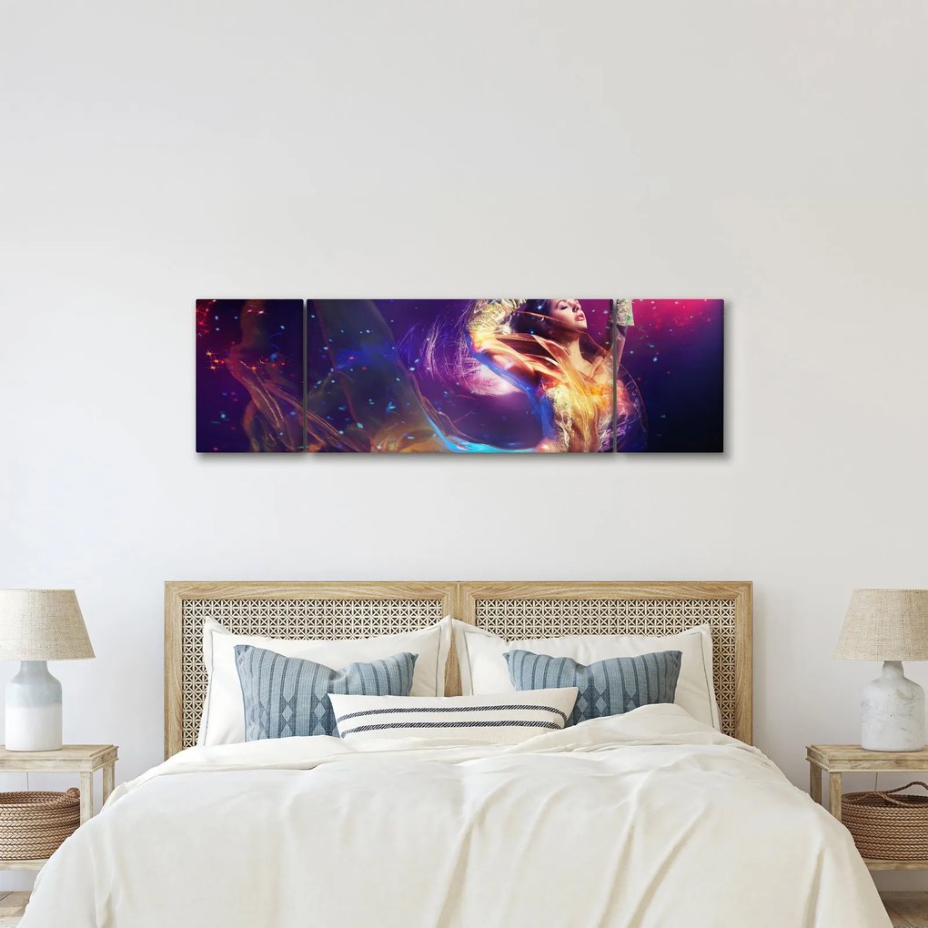 Obraz mistycznej kobiety (170x50 cm)
