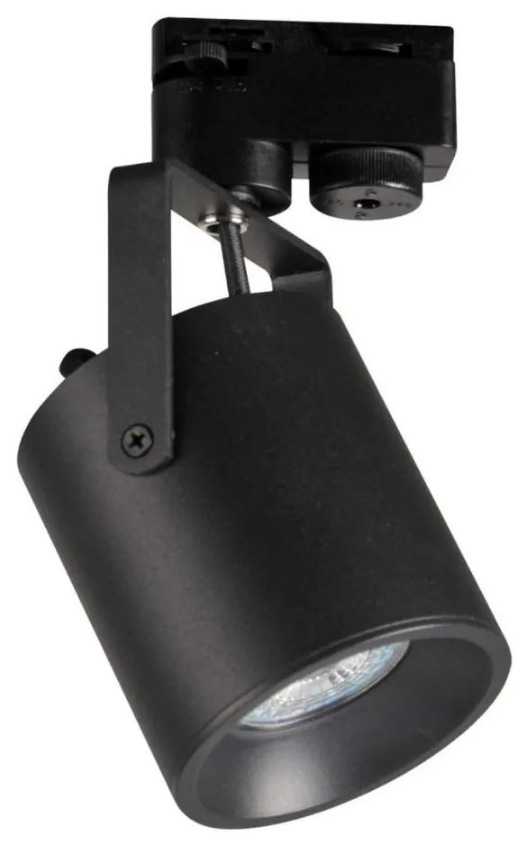 Oświetlenie punktowe do systemu szynowego MINOR 1xGU10/10W/230V czarne