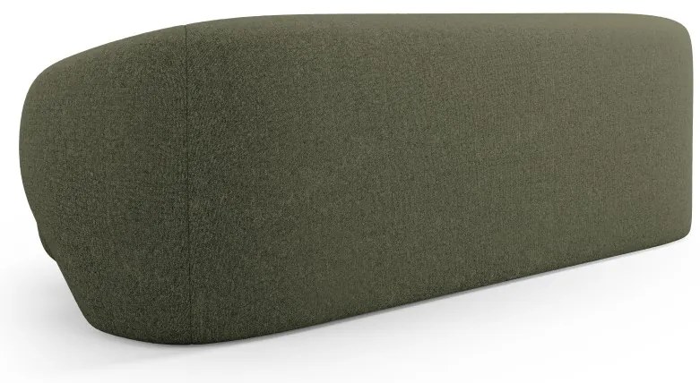 OUTLET Sofa 2-osobowa tkanina Szenil, ciemnozielony 169/102/72 Linden od Mazzini