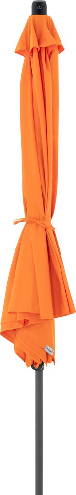 Doppler myZone Push Up parasol ogrodowy 300 cm pomarańczowy