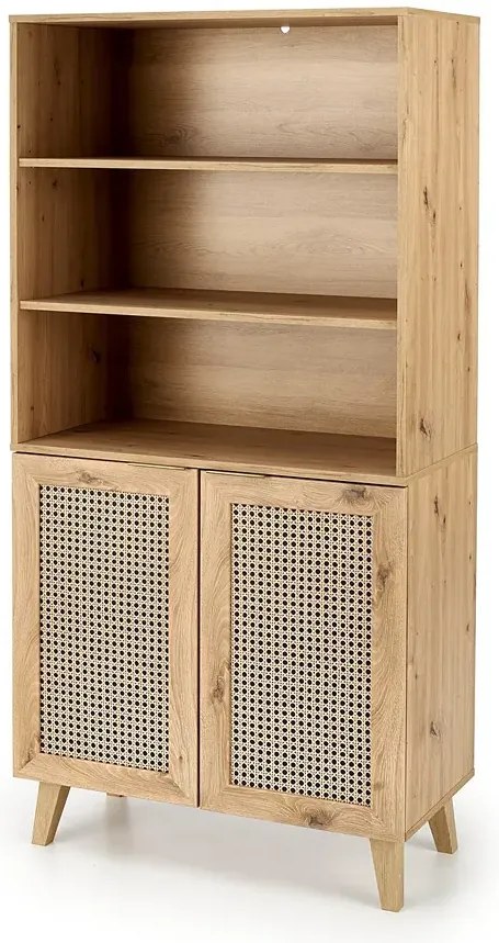Regał półotwarty w stylu rustykalnym L3-W10