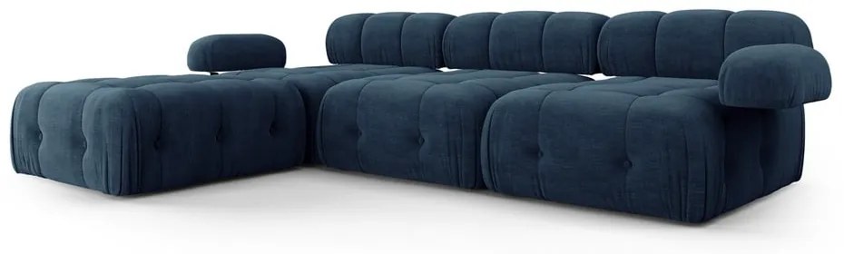 Ciemnoniebieski narożnik Ferento – Cosmopolitan Design