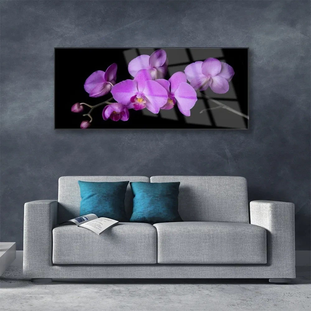 Obraz Szklany Storczyk Orchidea Kwiaty