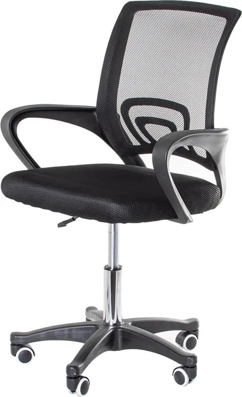 Czarne krzesło biurowe JETTA