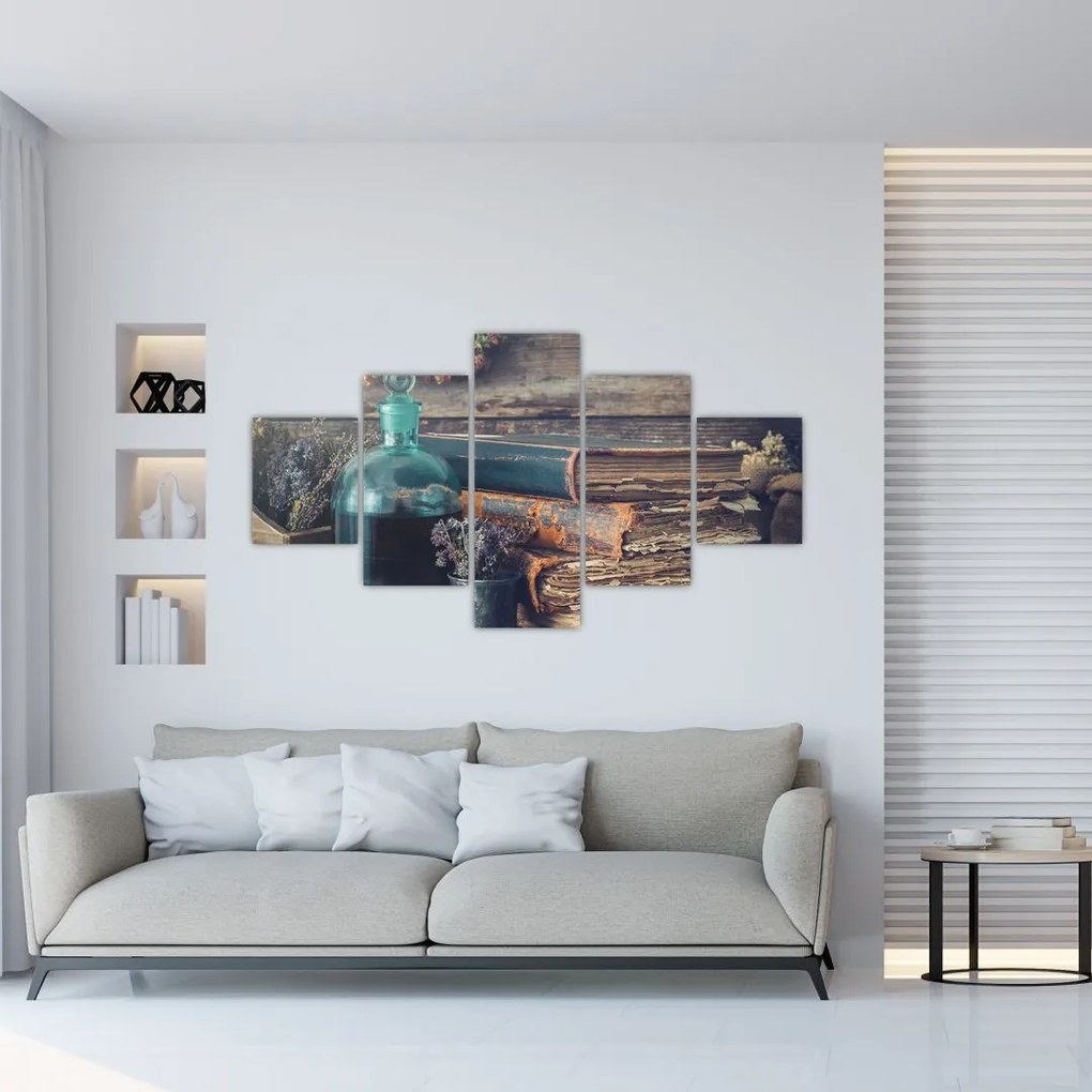 Obraz - Stolik aptekarki (125x70 cm)