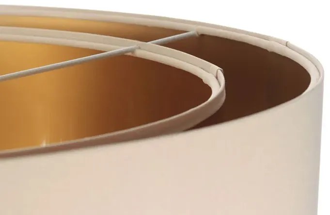 Złoto-kremowa lampa wisząca glamour - 3S S419 S7-P53