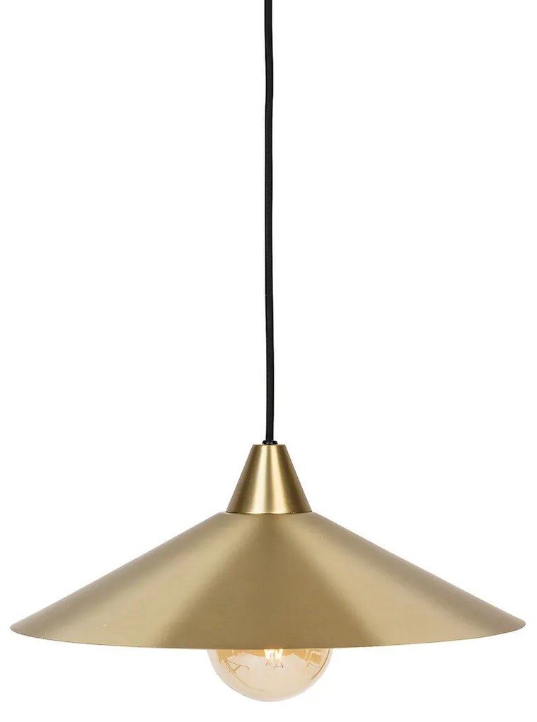Lampa wisząca złota ROSIE, Ø 38 cm
