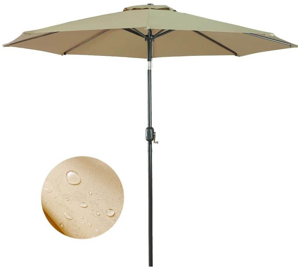 Parasol z możliwością regulacji kąta nachylenia