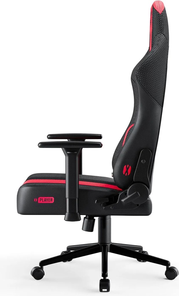 Fotel do grania dla młodzieży Diablo X-Player 2.0 Small Size, karmazynowo-antracytowy