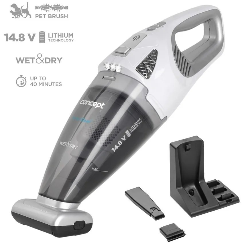 Concept VP4370 odkurzacz ręczny Wet & Dry Perfect Clean