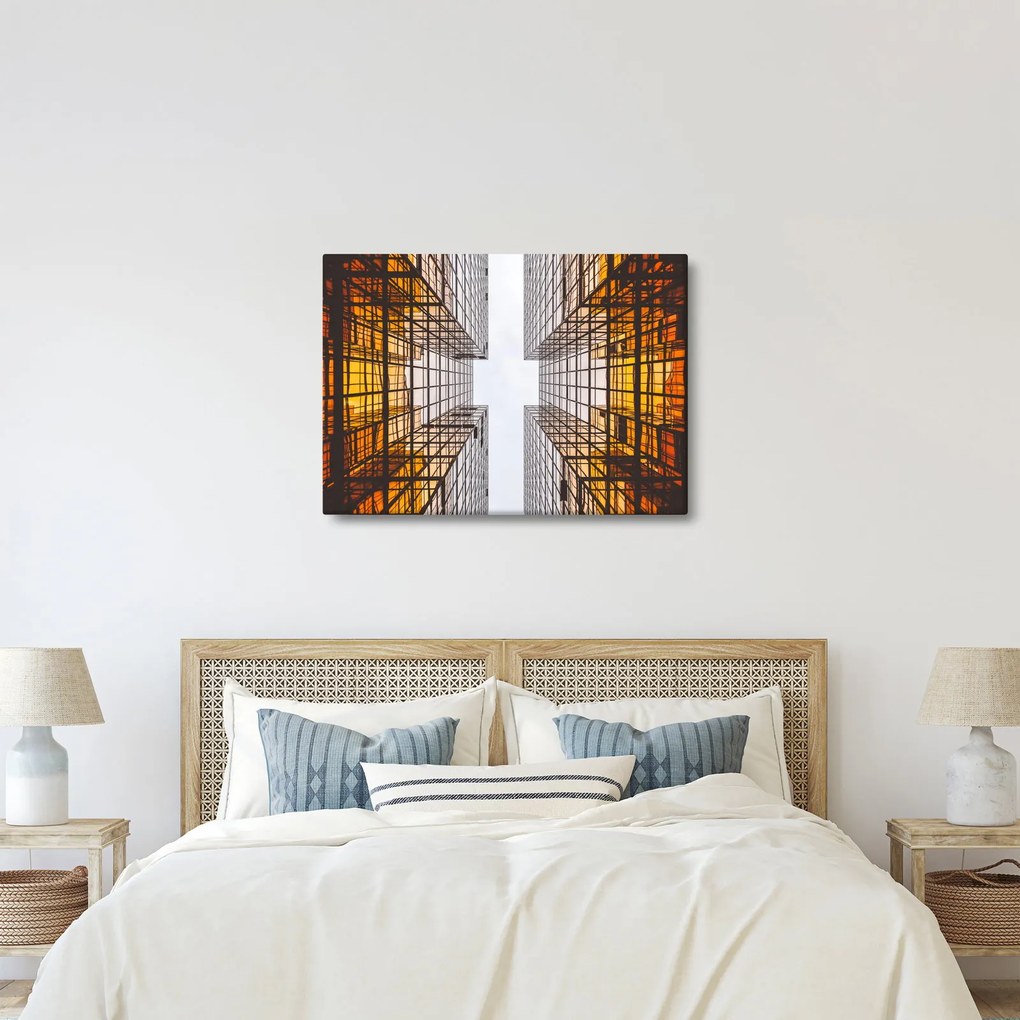Obraz drapaczy chmur (70x50 cm)
