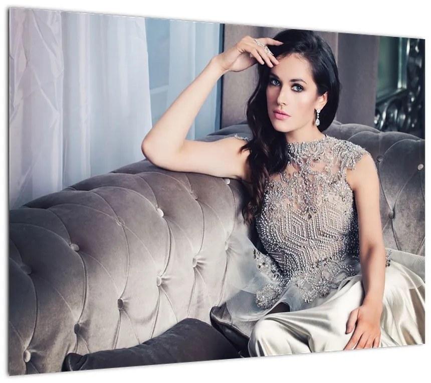 Obraz na szkle - Glamour (70x50 cm)