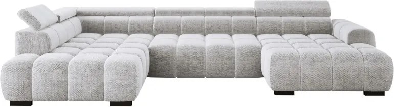 Narożnik BULL XL Lewostronny z elektryczną funkcją regulacji tkanina Eden 17 WERSAL