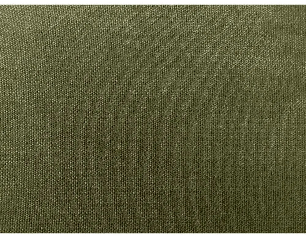 Zielone tapicerowane łóżko dwuosobowe ze stelażem 180x200 cm Kumo – Bobochic Paris