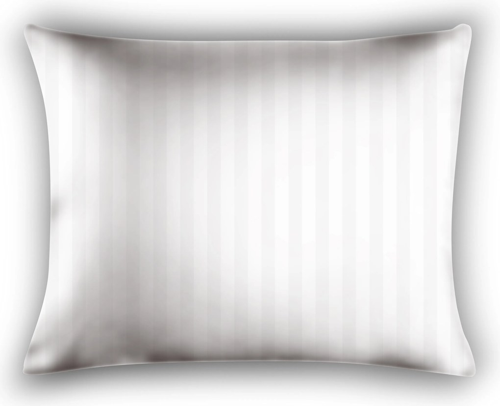 Poszewka na poduszkę JASMINE 70x90 cm, biała