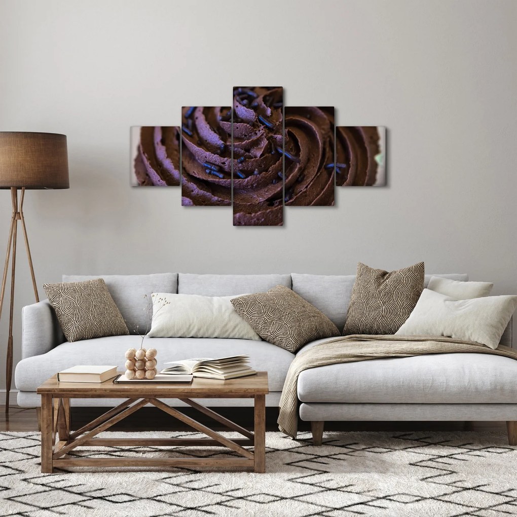 Obraz - Czekoladowa babeczka (125x70 cm)