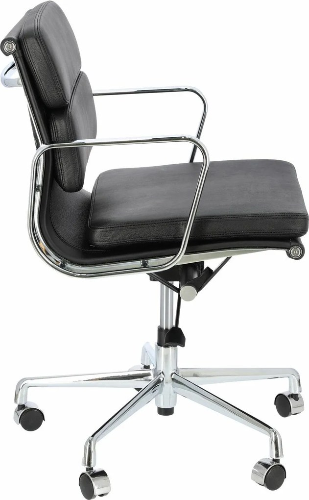 Fotel biurowy CH2171T skóra chrom